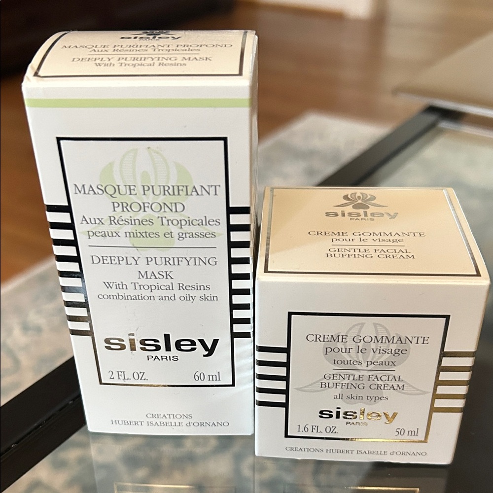 Sisley-Paris Skincare Duo in White and Green